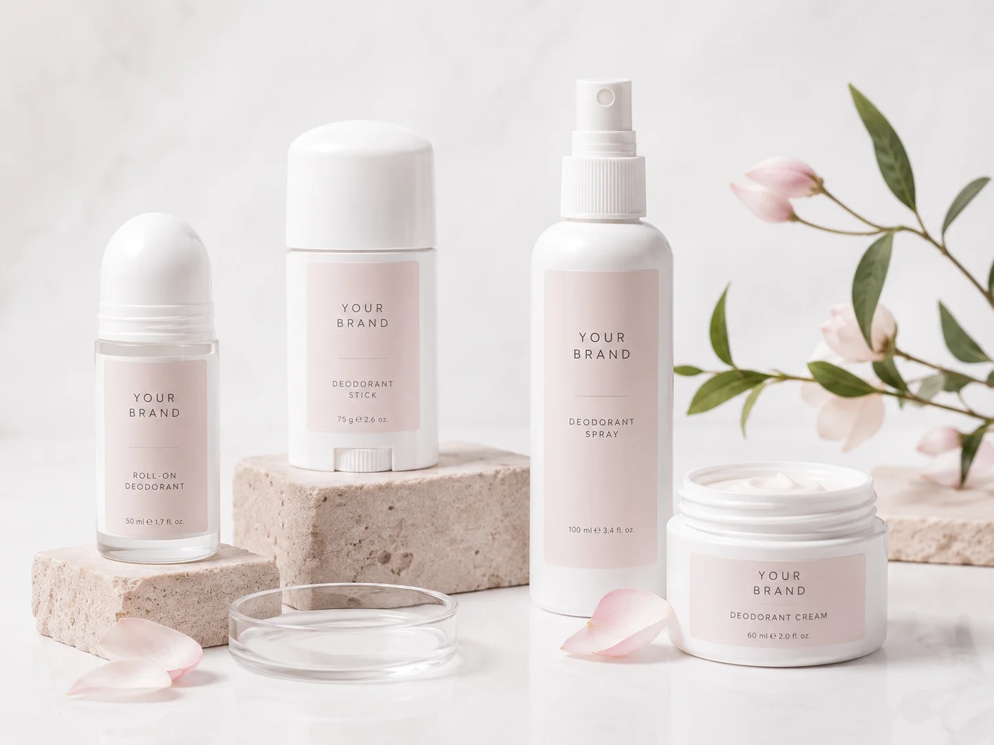Private Label Deodorant Manufacturer for Body Care Brands